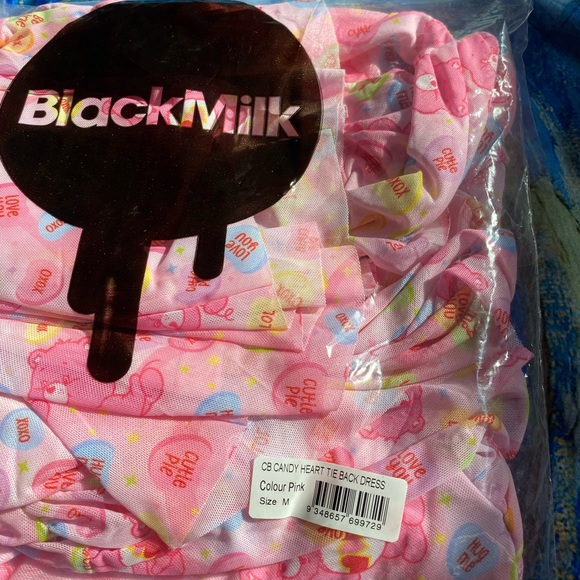 BLACKMILK - Care Bears Bow Back Candy Heart dress -NWT - Picture 7 of 7